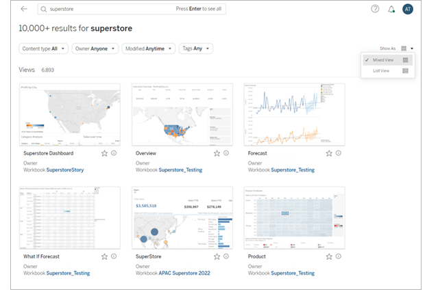 Search-based Analytics